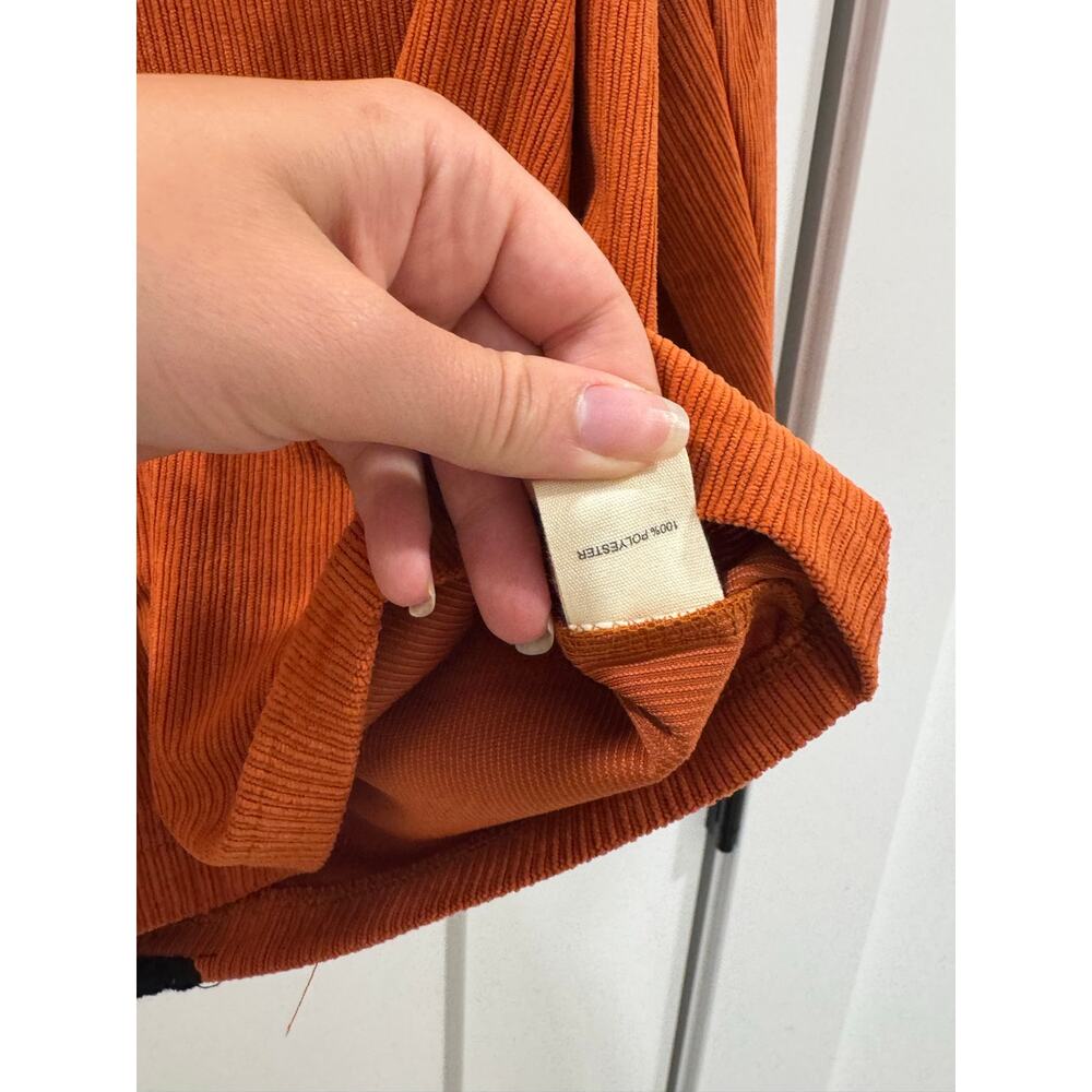 Jen & Co patchwork burnt orange jacket - Picture 5 of 9